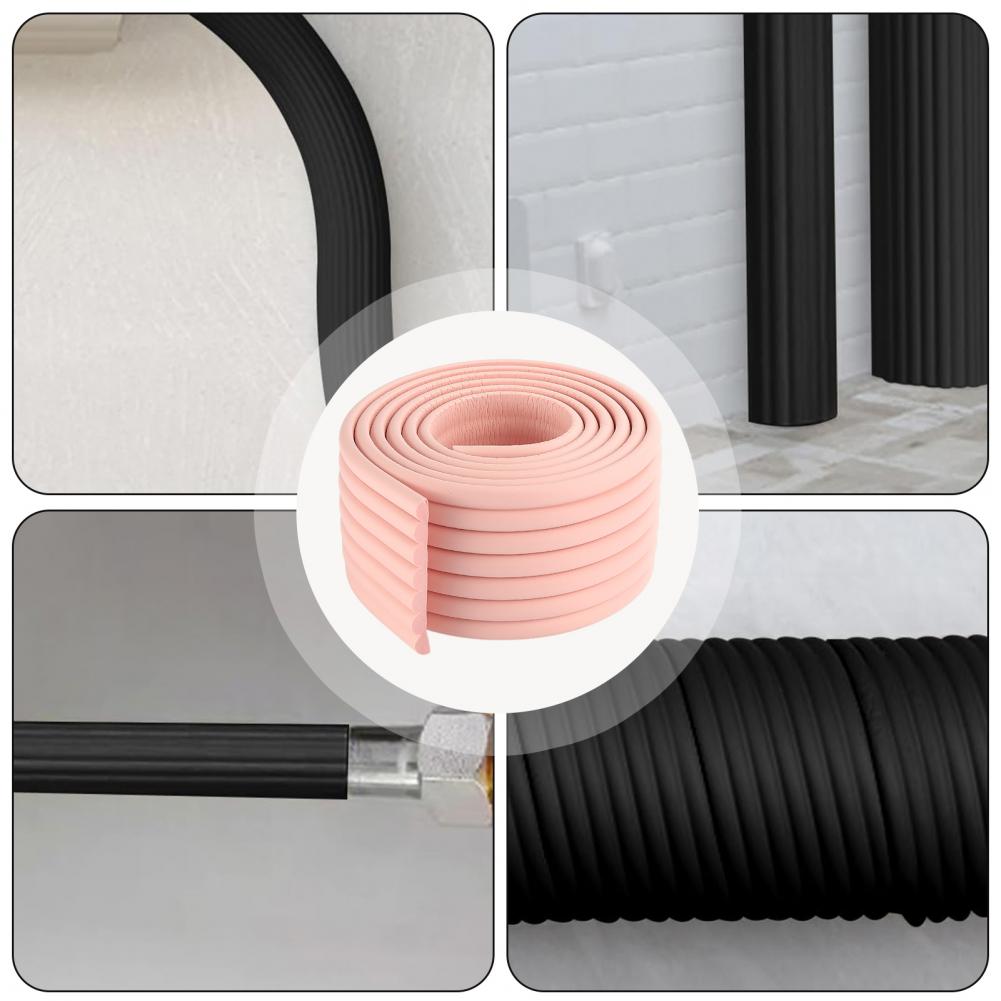 Pipe Insulation Foam - Pipe Safety Protection Wrap Weather Resistant