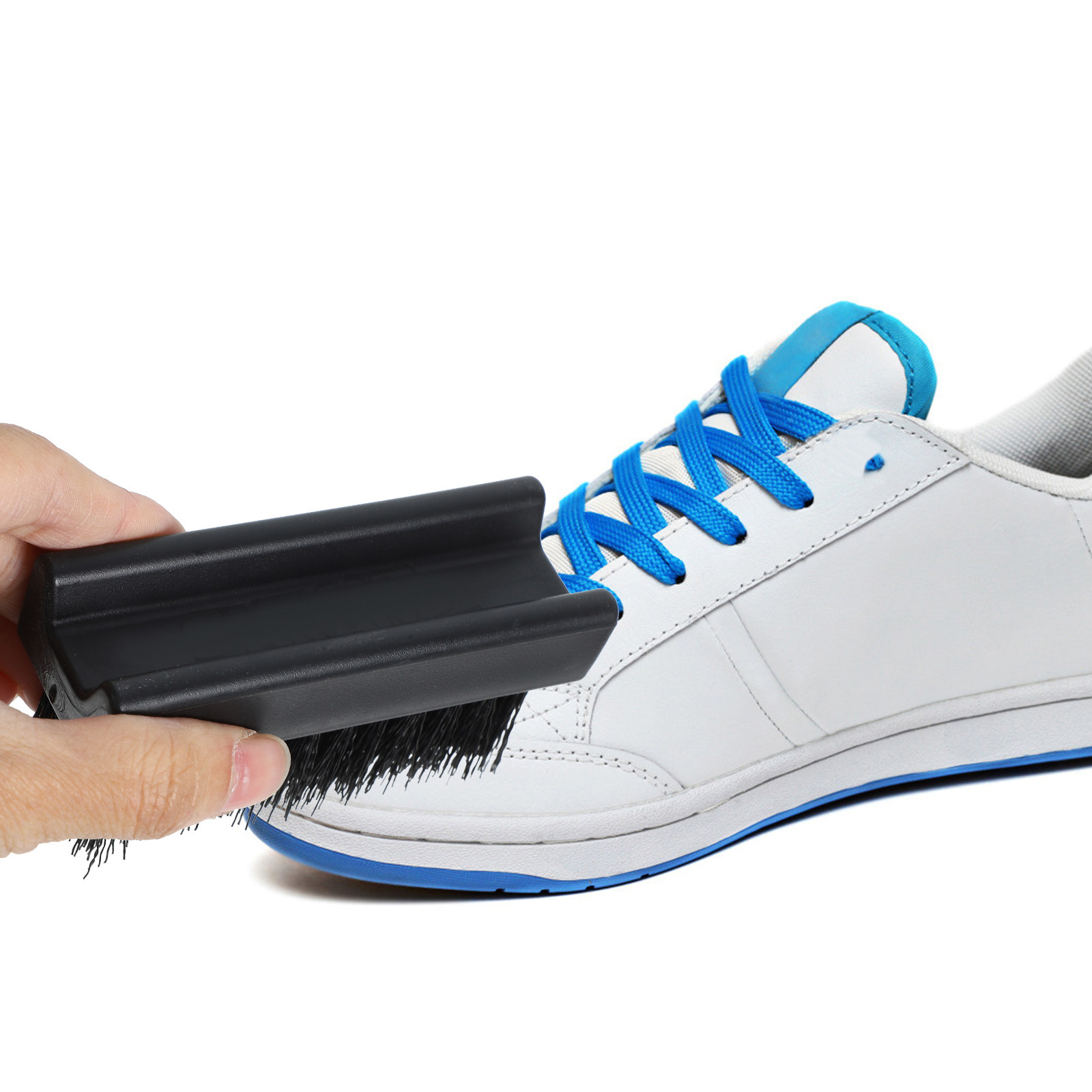Wood Stain Brush - 2Pcs Shoe Brush Cleaning Set Hard