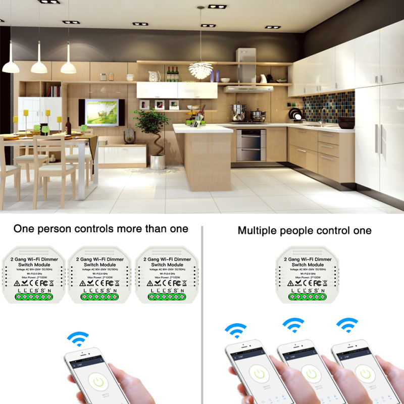 2Gang Wifi Dimmer Light Switch - огляд і ціна App Home Improvement