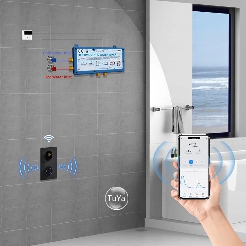 Digital Shower Mixer Thermosta - огляд і ціна App Home Improvement