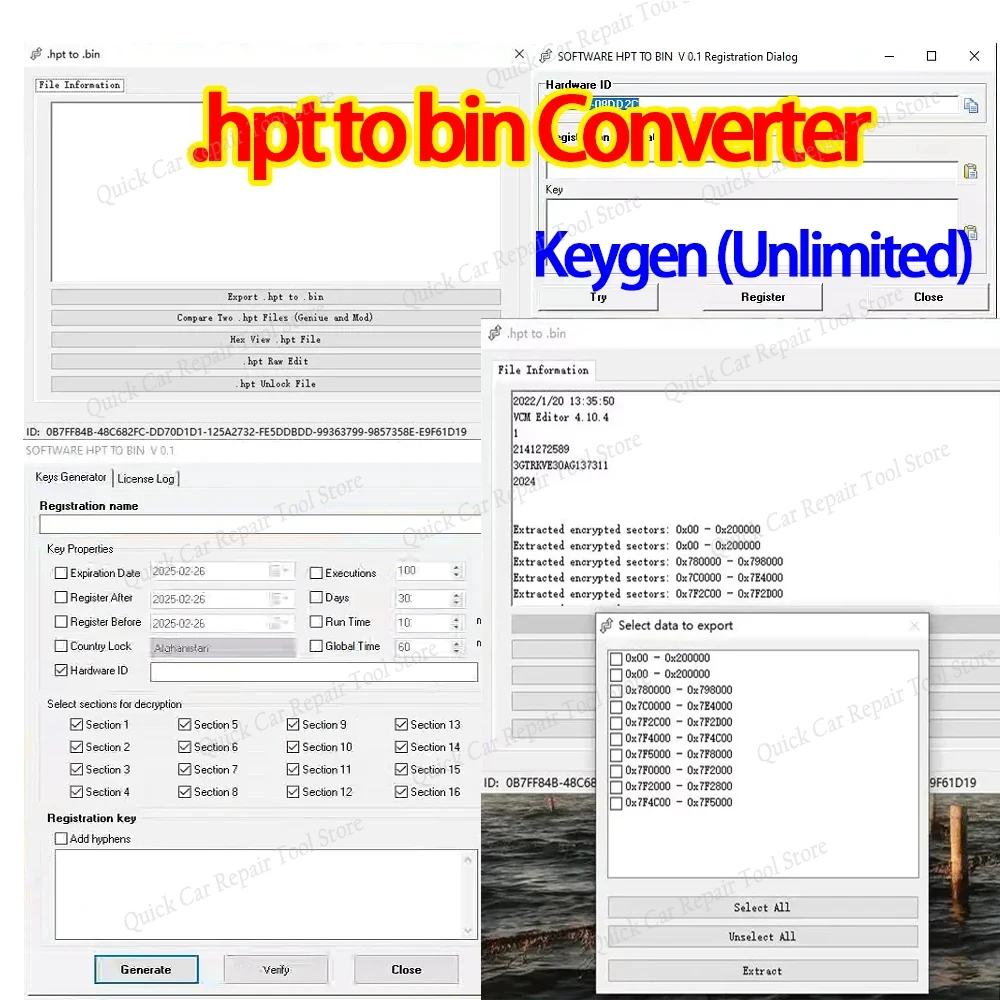 .hpt to bin Converter With Unl - огляд і ціна Home Improvement Binford Tools
