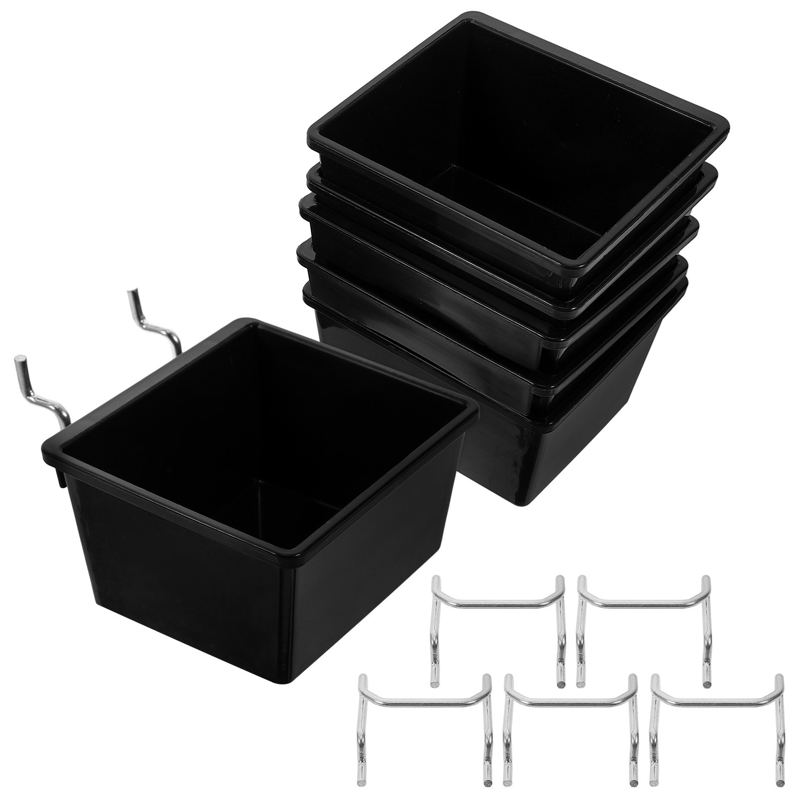 6Sets Pegboard Bins Plastic St - огляд і ціна Home Improvement Binford Tools