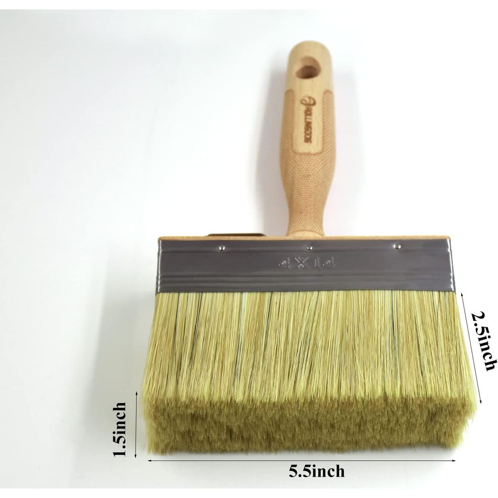 5.5 Large Limewash Deck Stain  - огляд і ціна Wood Stain Brush