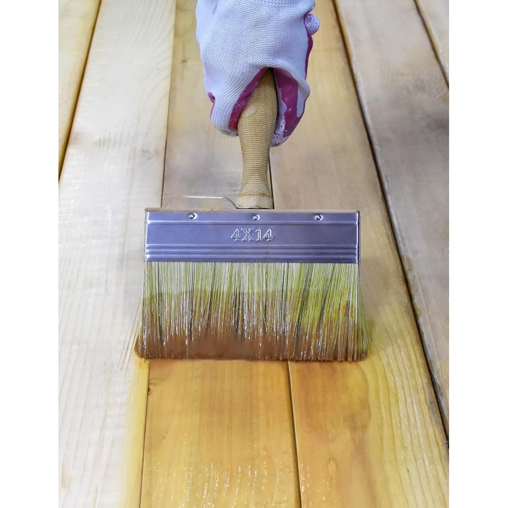 5.5 Large Limewash Deck Stain  - огляд і ціна Wood Stain Brush