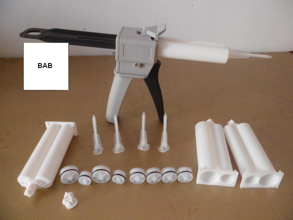 Epoxy resin AB Glue caulking G - огляд і ціна Caulking Gun Dispensing