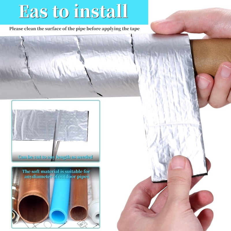 Winter Pipe Wrap Insulation 32 - огляд і ціна Pipe Insulation Foam