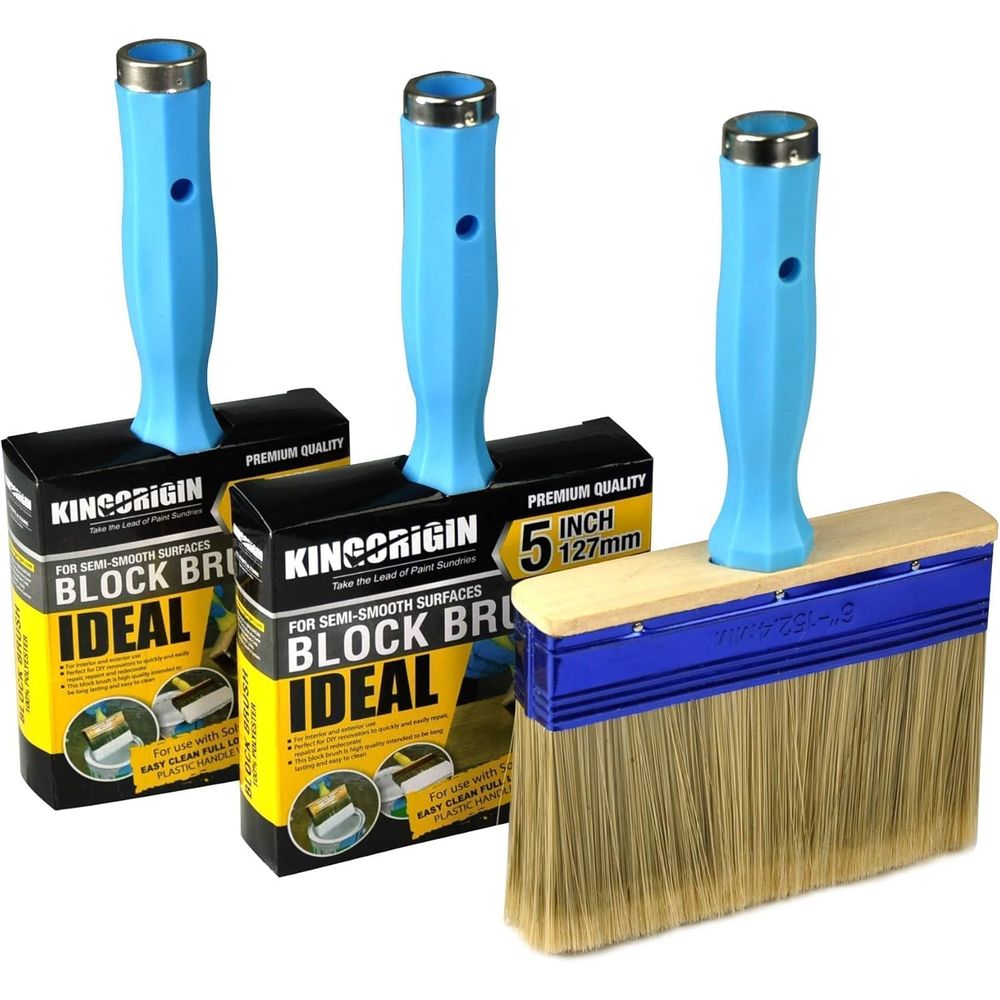 Triple Set of Heavy-Duty Paint - огляд і ціна Wood Stain Brush