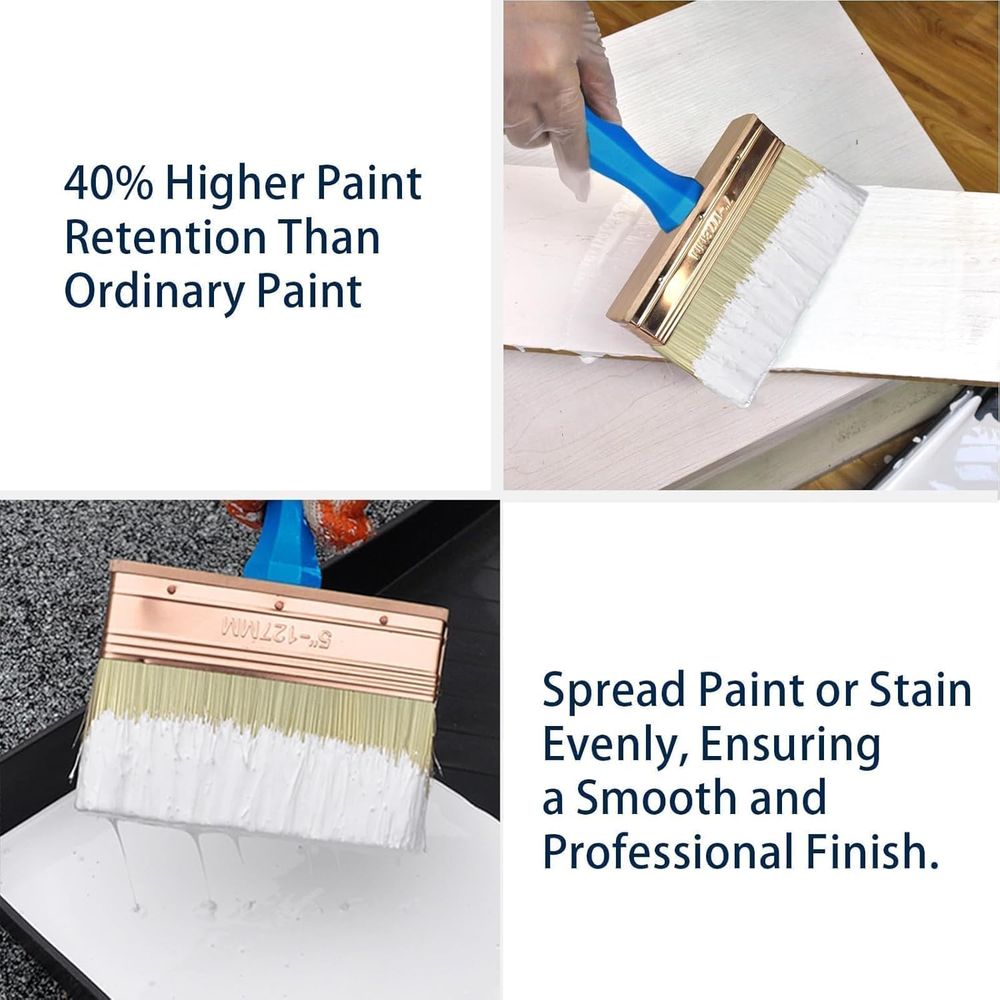 Triple Set of Heavy-Duty Paint - огляд і ціна Wood Stain Brush