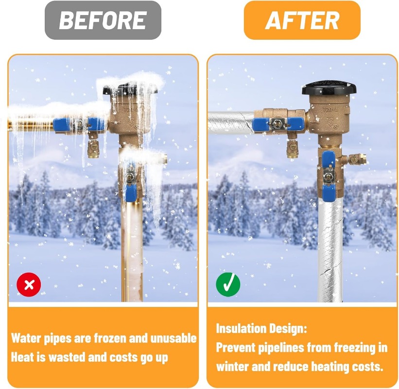 Outdoor Foam Keep Warm Pipes T - огляд і ціна Pipe Insulation Foam