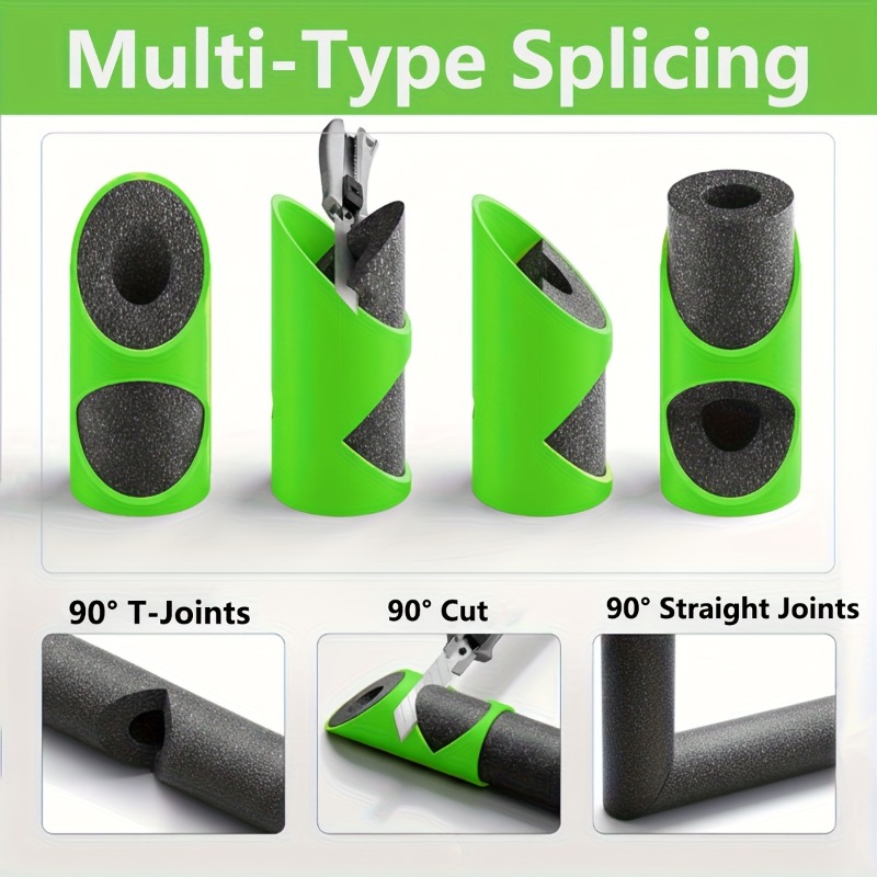 3Pcs Pipe Insulation Cutter V- - огляд і ціна Pipe Insulation Foam