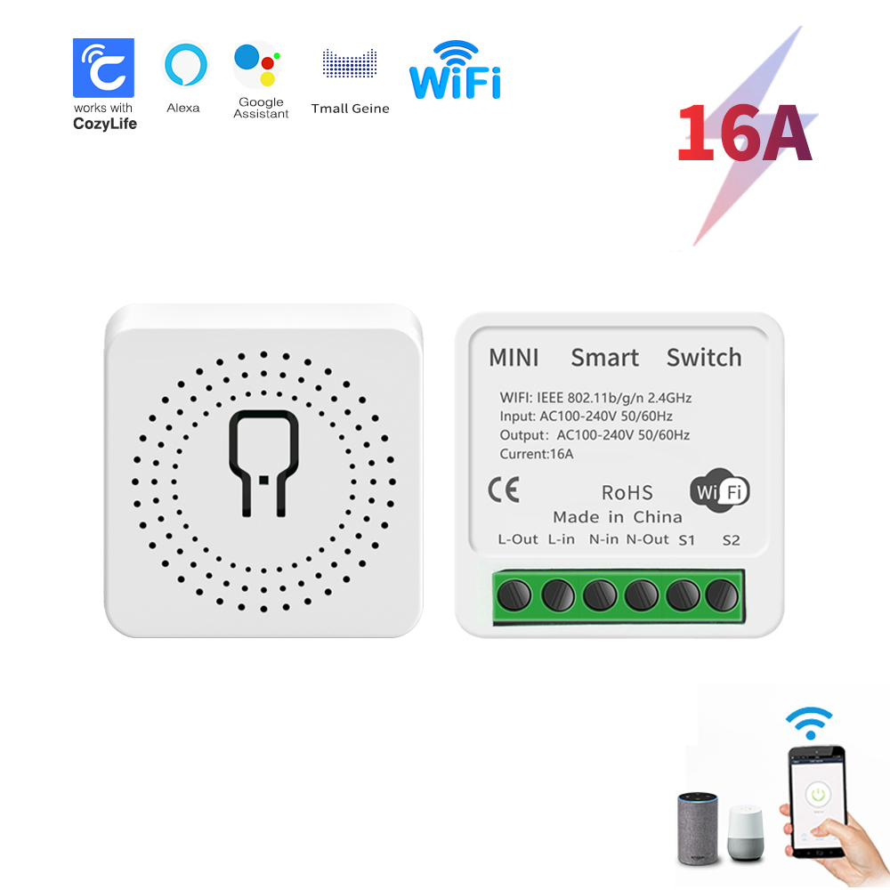 SIXWGH MiNi WiFi Smart Switch  - огляд і ціна App Home Improvement