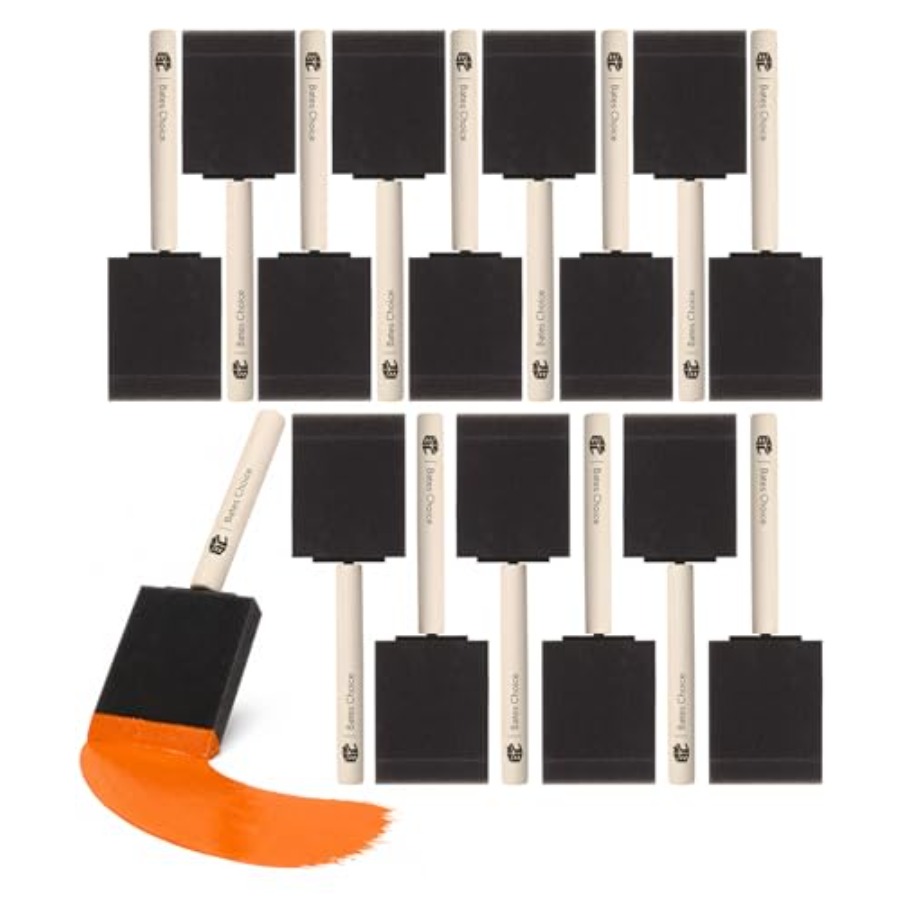 Bates- Foam Paint Brushes, 2 I - огляд і ціна Wood Stain Brush