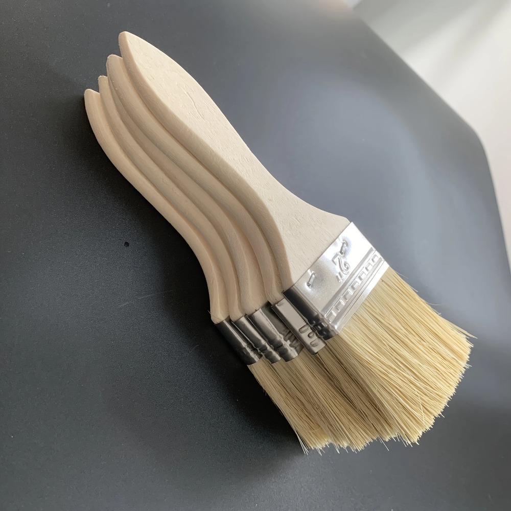 Wooden Paint Brush Set with Er - огляд і ціна Wood Stain Brush