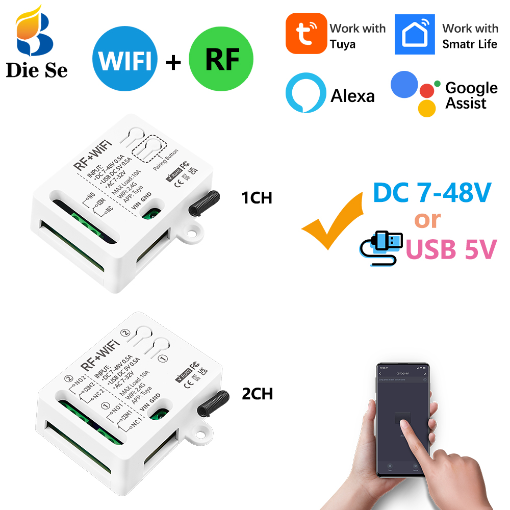 WiFi Smart Switch AC/DC 12V 24 - огляд і ціна App Home Improvement