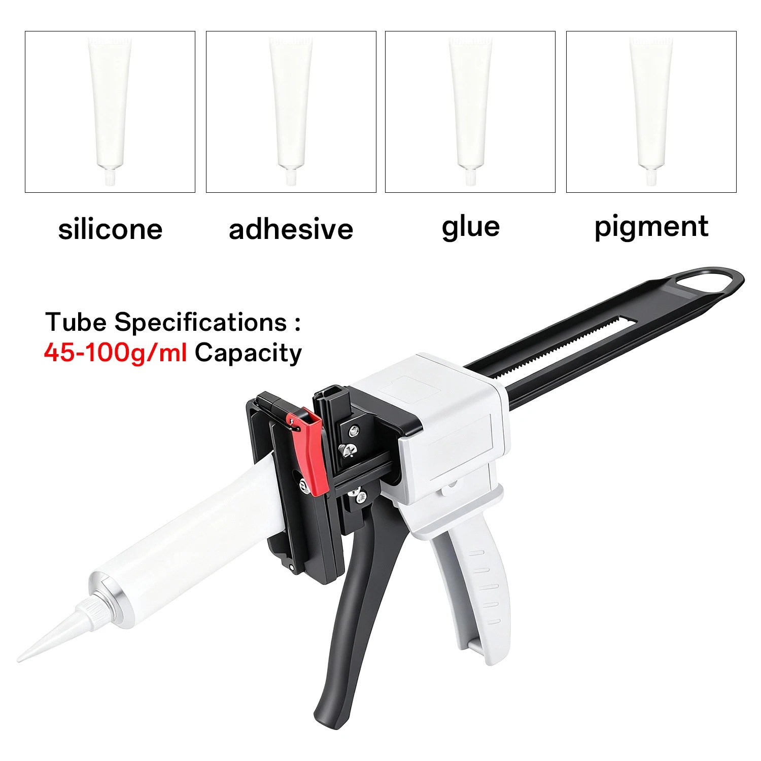 704 Silicone Manual Glue Gun T - огляд і ціна Caulking Gun Dispensing