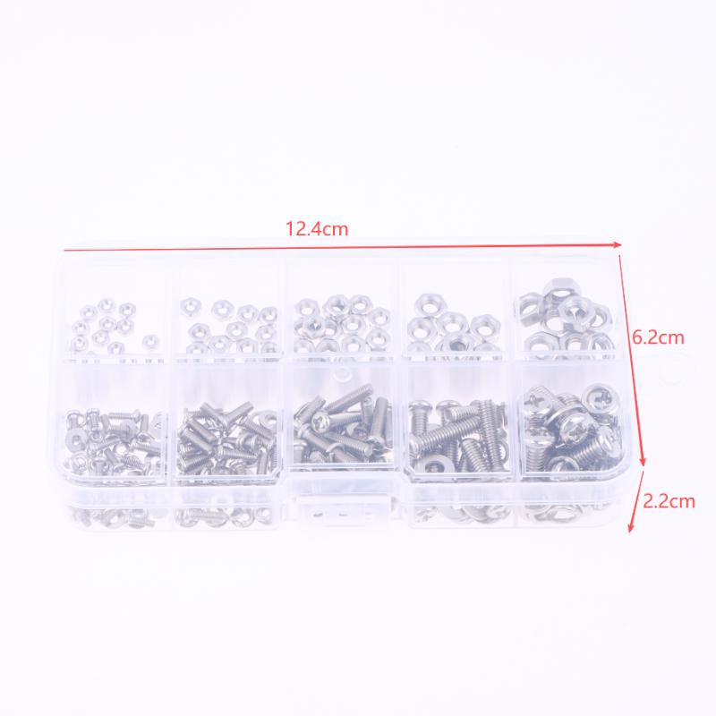 320Pcs Screws Nuts Washers Set - огляд і ціна Home Improvement Industry