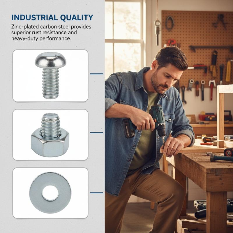 320Pcs Screws Nuts Washers Set - огляд і ціна Home Improvement Industry