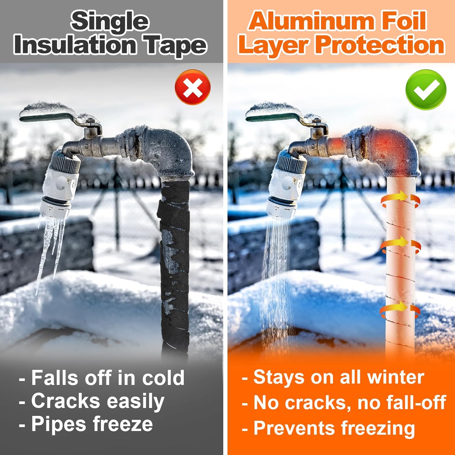 Pipe Insulation Wrap Self Adhe - огляд і ціна Pipe Insulation Foam