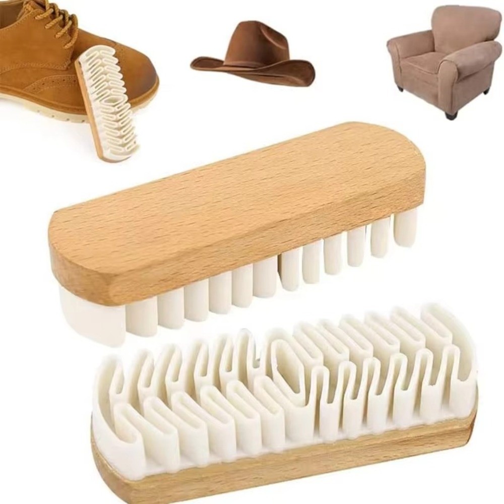 New Rubber Suede shoe Brush Wo - огляд і ціна Wood Stain Brush