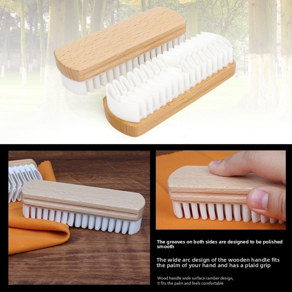 New Rubber Suede shoe Brush Wo - огляд і ціна Wood Stain Brush