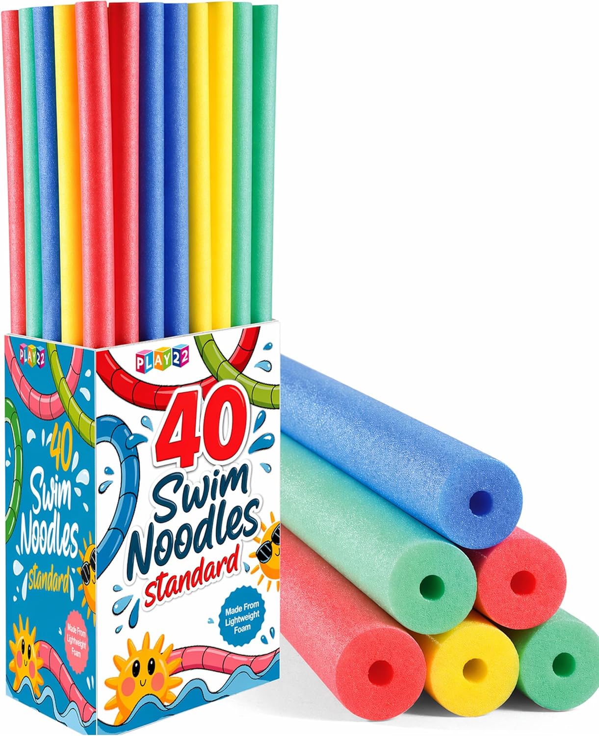 40 Pack Pool Noodles Foam - 4  - огляд і ціна Pipe Insulation Foam