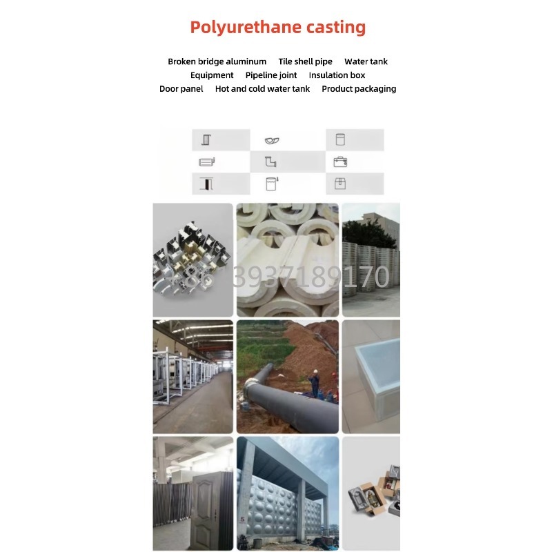 High Pressure Small Pu Foam In - огляд і ціна Pipe Insulation Foam